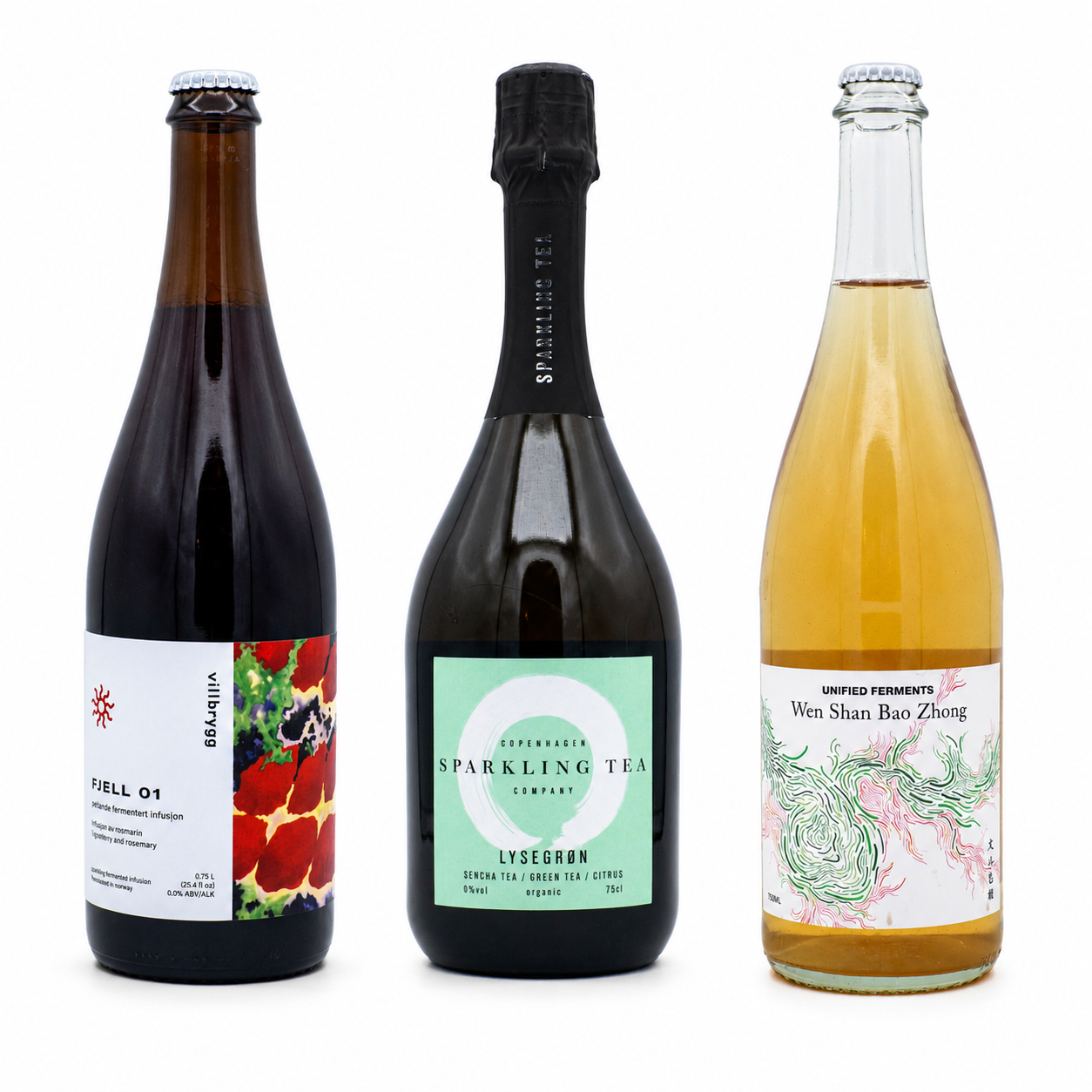 Sparkling Tea Sampler 3 Pack